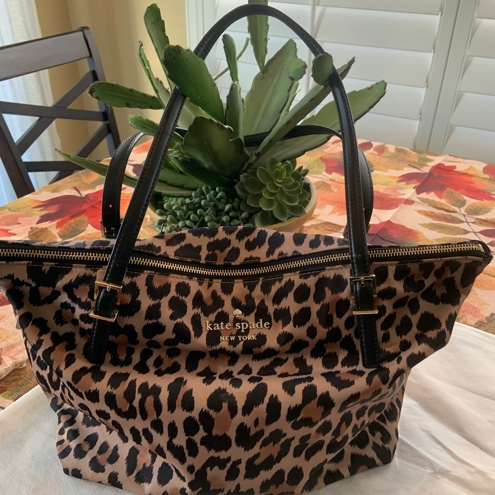 Kate Spade Leopard Bag/Tote